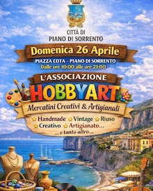 Piano di Sorrento. Domenica dedicata alla HobbyArt