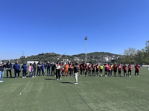 Massa Lubrense. Questa mattina la partita tra le squadre “Special” di Sorrento e Spoleto, prosegue la raccolta fondi “Un Gol per Tutti”