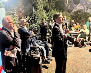 Elezioni Sorrento 2026. Pinto e Marzuillo incontrano il consigliere regionale Bonajuto