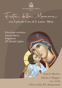 Sorrento. I bambini del coro di Meta celebrano in musica la Festa della Mamma