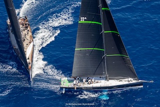 Giornata di grande vela in tutta la baia di Sorrento