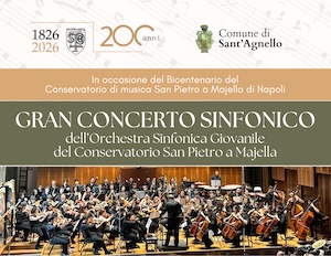 Sant’Agnello. Concerto di 109 elementi dell’orchestra giovanile di San Pietro a Majella