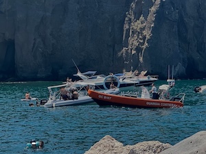 Penisola sorrentina. Controlli della Capitaneria, sanzioni a diportisti e lidi – foto e video –