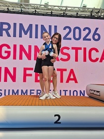 Sorrento. Tre argenti nazionali per la ginnasta Erika Cocurullo