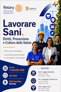 Sorrento. Confronto con esperti sulla sicurezza sul lavoro