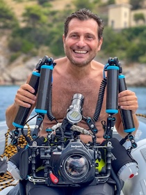 Sorrento. Marco Gargiulo vince un concorso mondiale con una foto scattata nel mare di Marina Grande