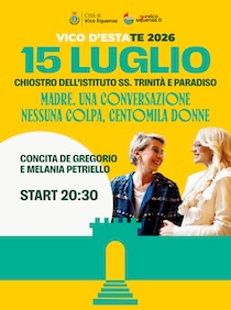 Vico Equense. Confronto con Concita De Gregorio e Melania Petriello