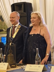 Antonio Sbrescia nuovo presidente del Rotary Nola-Pomigliano d’Arco