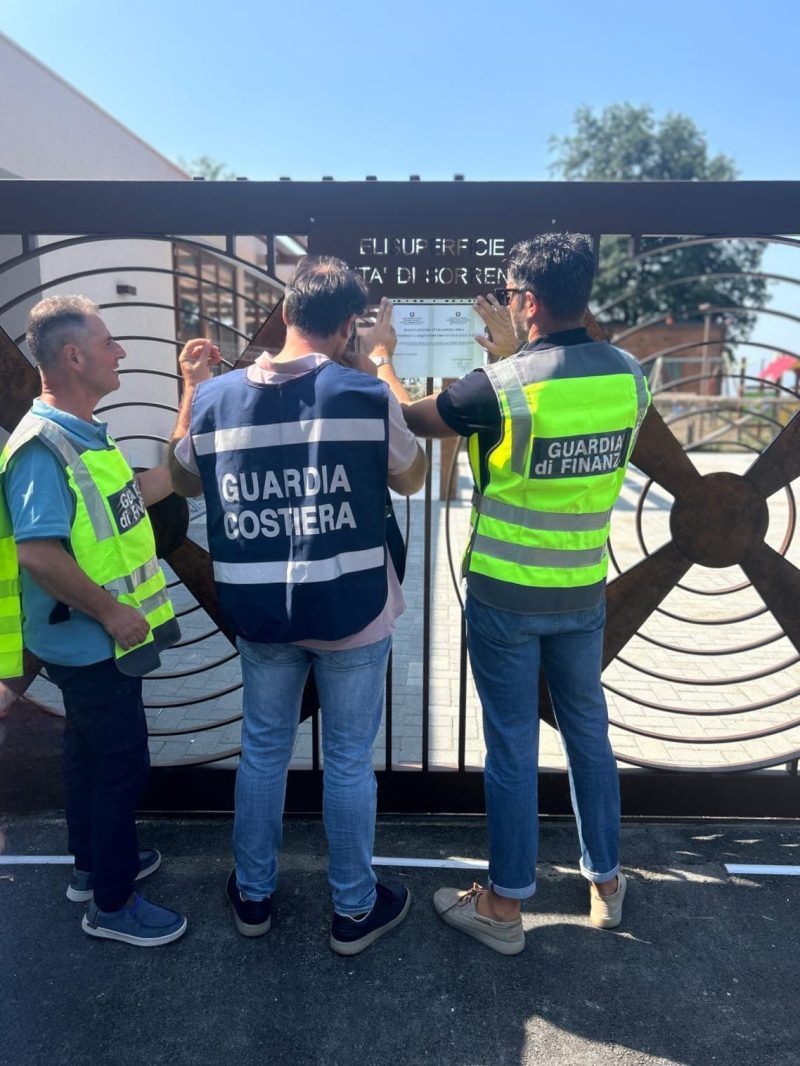 Sorrento. Nuovo sequestro per l’area dell’eliporto de Le Tore Sorrento. Nuovo sequestro per l’area dell’eliporto de Le Tore