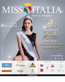 Sorrento. Domani sera l’incoronazione di Miss Italia Campania 2026