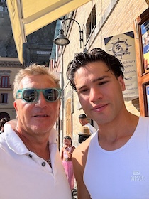 Ferragosto a Sorrento per Antonio Vergara del Napoli