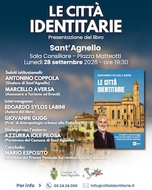 Sant’Agnello. Si presenta il libro “Le città identitarie”