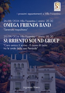 Sorrento. Concerto di musiche napoletane, tributo a Lucio Dalla e prodotti tipici a km 0