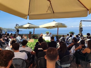 Sorrento. Studenti alla Lectio Magistralis del professor Eugenio Mazzarella su Goya