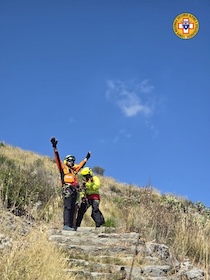 Massa Lubrense. Si sentono male risalendo i 700 gradini di Crapolla, soccorsi in elicottero